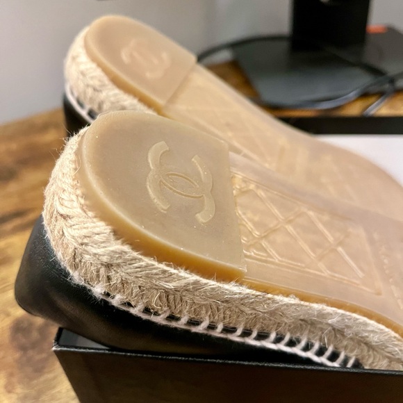 Authentic Chanel Espadrilles - Picture 10 of 13